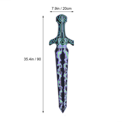 2 Pièces Épée Gonflable Pour Fluorescente 1