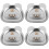 4Pièces Assiettes Enfant Acier - Plateau Repas 7