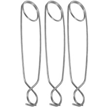 9Pcs Stainless Steel Fish Durable Camping Tool Silver