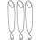 9Pcs Stainless Steel Fish Durable Camping Tool Silver 1
