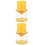 2Pcs Handheld Orange Fruits Squeezer Presser Manual Juice Extractor 5
