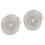 2Sets Silberne Rolloschnur Perlenkette Für Vorhang , Langlebig 6