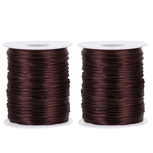 Raindrops  2 Rolls Upholstery Thread Heavy Duty Braided Wire Knitting