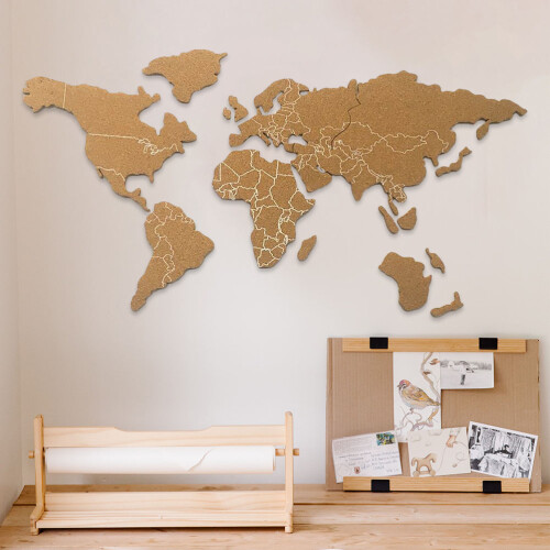 5Sets Creative Cork Bulletin Boards Brown Wall Cork Message Boards 2