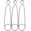 9Pcs Stainless Steel Fish Durable Camping Tool Silver 5