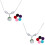 2Pcs Essential Oil Diffuser Choker Aromatherapy Locket Chain Necklace 6