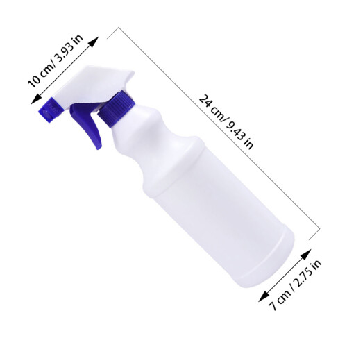 8Pcs White Leak Proof Spray Bottles Thickened Plastic for Storage Use 2