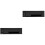 2Pcs Steel Plastic Hard Disk Mounting Kit Black Front Bay Adapter 4