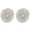 2Sets Silberne Rolloschnur Perlenkette Für Vorhang , Langlebig 4