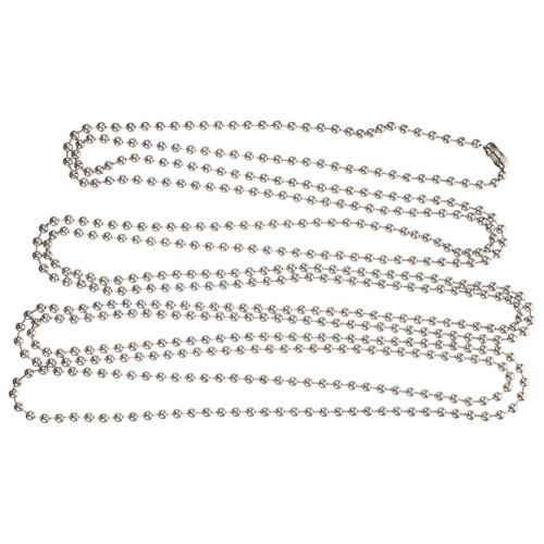 2Sets Silberne Rolloschnur Perlenkette Für Vorhang , Langlebig 2