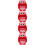 4Pcs Bath Bubble Maker Owl Shape Plastic Kids Plaything Red 9
