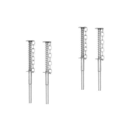 4Pcs Silver Metal Beekeeping Clips Durable Bee Feeding Collector 2