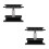2Pcs Black Iron Rc Car Repair Platform Portable Adjustable Work Bench 9