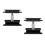 2Pcs Black Iron Rc Car Repair Platform Portable Adjustable Work Bench 4