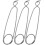 9Pcs Stainless Steel Fish Durable Camping Tool Silver 3