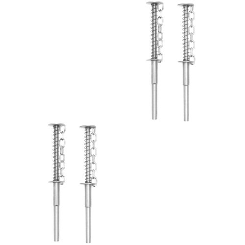 4Pcs Silver Metal Beekeeping Clips Durable Bee Feeding Collector 1