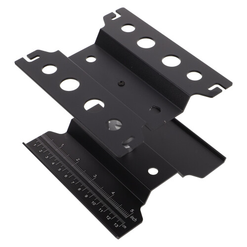 2Pcs Black Iron Rc Car Repair Platform Portable Adjustable Work Bench 2