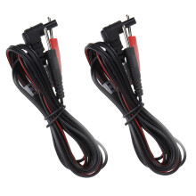 16Pcs Lead Wires for Therapy Machines Assorted Color Durable PVC Cable