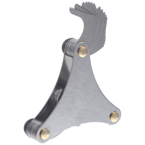 5pcs Template Metric System Stainless Steel