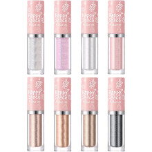 8Pcs Glitter Liquid Eyeshadow Eye Liner Stick Assorted Colors Makeup