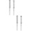 4Pcs Silver Metal Beekeeping Clips Durable Bee Feeding Collector 6