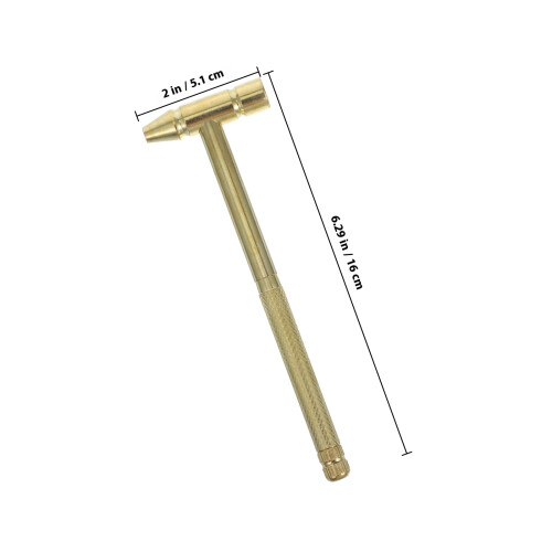 Hammer Screwdriver Combination Tool Convenient Small Golden 1