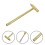 Hammer Screwdriver Combination Tool Convenient Small Golden 10