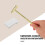 Hammer Screwdriver Combination Tool Convenient Small Golden 9