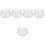 5Pcs Clear Betta Fish Tank For Goldfish Desktop Aquarium 5