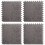 20Pcs Practical Grey Rabbit Joint Bed Warm Mat for Small Pets 1