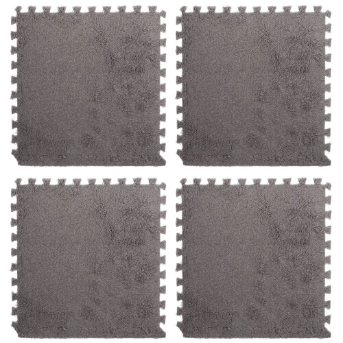 20Pcs Practical Grey Rabbit Joint Bed Warm Mat for Small Pets