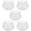 5Pcs Clear Betta Fish Tank For Goldfish Desktop Aquarium 9