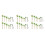 87 Pcs Plastic Palm Tree Miniatures For Diy Sand Table Diorama 9
