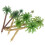 87 Pcs Plastic Palm Tree Miniatures For Diy Sand Table Diorama 1