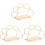 3 Pieces Wall Shelf Floating Modern Design Baby Child 4