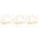 3 Pieces Wall Shelf Floating Modern Design Baby Child 6