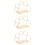 3 Pieces Wall Shelf Floating Modern Design Baby Child 10