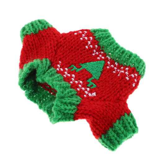 2Stk Plüsch Puppenpullover Mini DIY Puppenkleidung Bunt Kuschelig 2