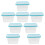 24Pcs Sky-Blue Plastic Refillable Moisture Absorber Box Leakproof Case 1
