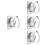 4 Sets Valve Clamp Valve For Kitchen Range Hood Exhaust 8