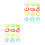 24 Pcs Diy Colored Clay Cutter Set With Embossing Molds And Tools 6