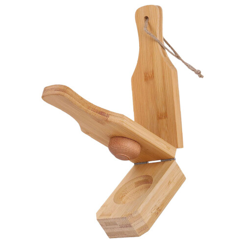 5Stk Tostone Press Holz Plantain Cup Form Khaki 2
