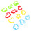 24 Pcs Diy Colored Clay Cutter Set With Embossing Molds And Tools 2