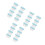 24Pcs Sky-Blue Plastic Refillable Moisture Absorber Box Leakproof Case 7