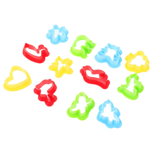 24 Pcs Diy Colored Clay Cutter Set With Embossing Molds And Tools 2