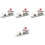 4Pcs Diy Subway Station Platform Decorative Accessory Fake Prop 4