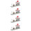 4Pcs Diy Subway Station Platform Decorative Accessory Fake Prop 9