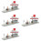4Pcs Diy Subway Station Platform Decorative Accessory Fake Prop 8