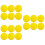 18Pcs Yellow Sponge Paint Brushes for Kids Durable and Easy Use 7