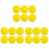 18Pcs Yellow Sponge Paint Brushes for Kids Durable and Easy Use 2